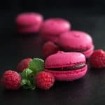 Chocolate Raspberry Macaroons