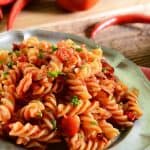 Tequila cream sauce pasta