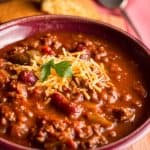Crockpot Turkey Chili