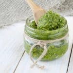 kale and spinach pesto