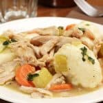Skinny chicken and dumplings