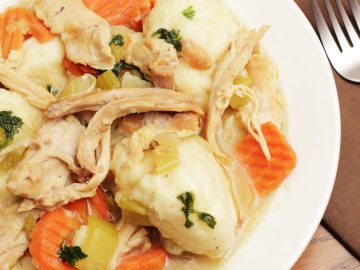 skinny chicken and dumplings dinner
