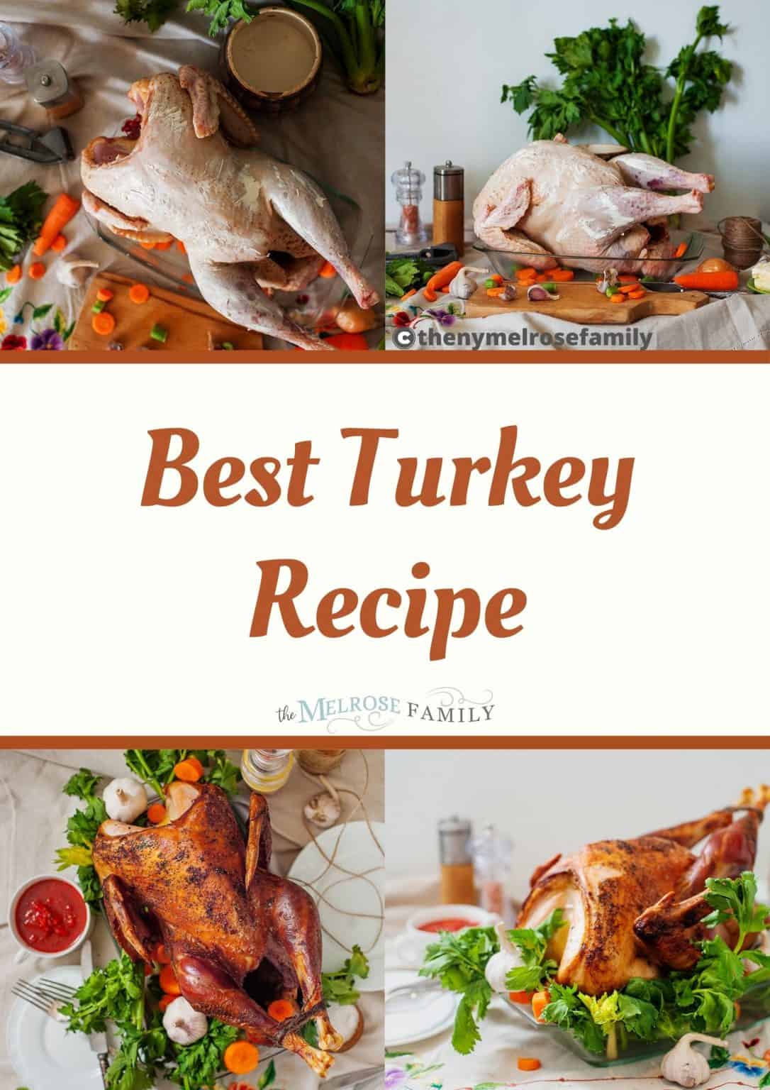 Best Turkey Recipe: A Thanksgiving Turkey Recipe for a First Timer