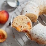 Peach Bundt Cake piece