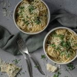 garlic parmesan white sauce