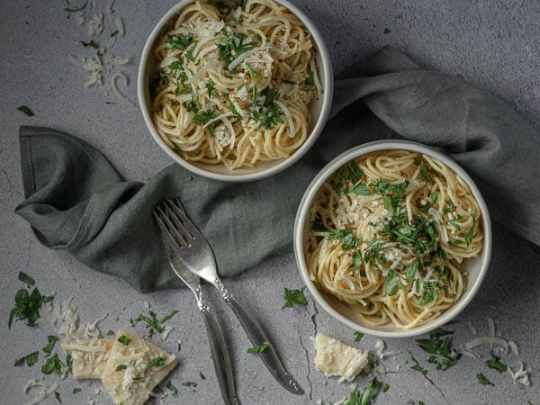 garlic parmesan white sauce