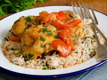 how to make rice and gravy