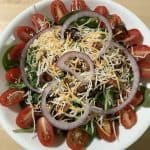 spinach arugula salad