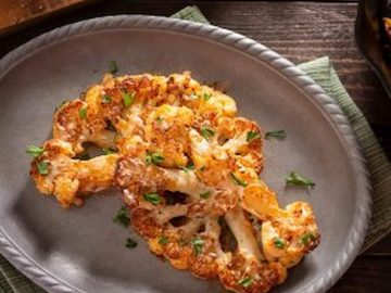 grilled cauliflower steak