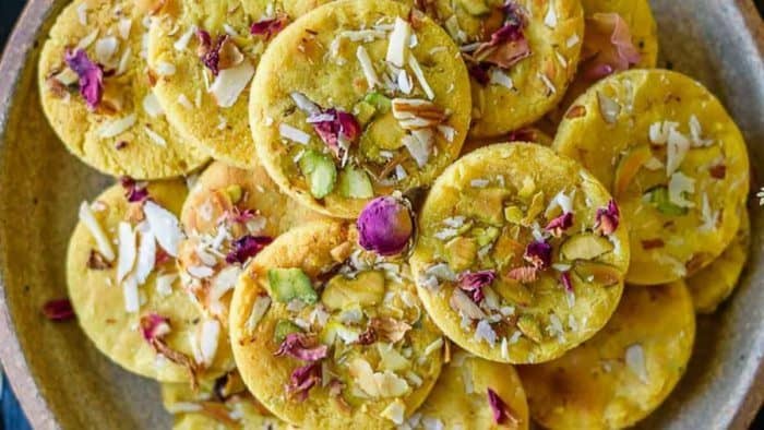 Bite into the nutty splendor of these cookies where almonds and pistachios take center stage in a gluten-free dance of simplicity and elegance.