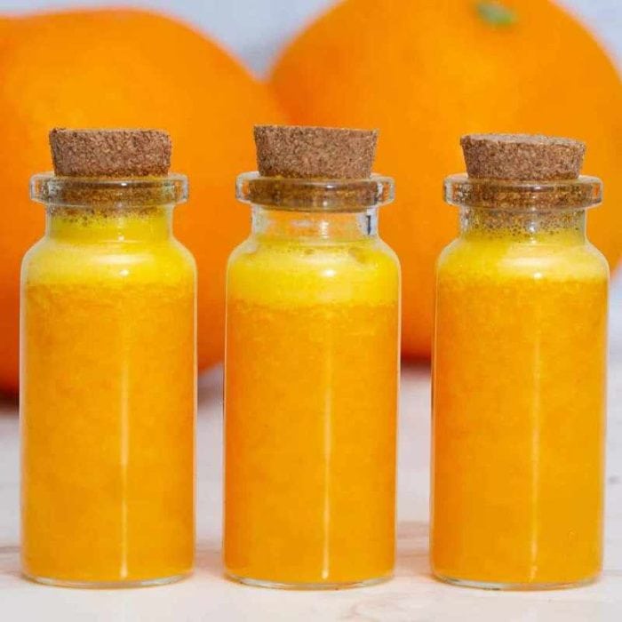 these turmeric shots with oranges and black pepper deliver a detoxifying jolt in each glass