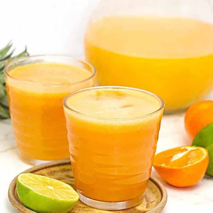 Pineapple, grapefruits, tangerines, apples, and lime also support yuzu juice’s nutritional benefits in this recipe