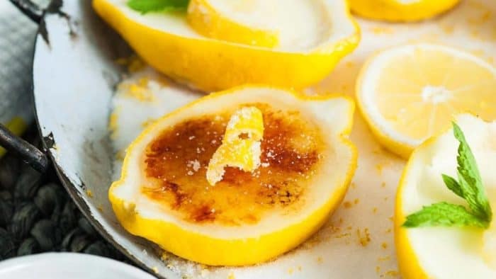 This lemon posset brûlée may be a breeze to prepare, but it offers an elegantly sophisticated flavor profile that combines bright, tangy, and rich flavors. 
