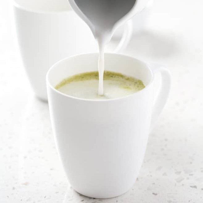 Featuring only AIP-friendly ingredients like coconut milk, honey, and matcha, this drink is full of all that sweetness and creaminess you crave. 