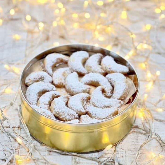 The light, buttery texture of these refined, elegant, and perfectly sweet vanilla crescent cookies will leave you wanting more! 