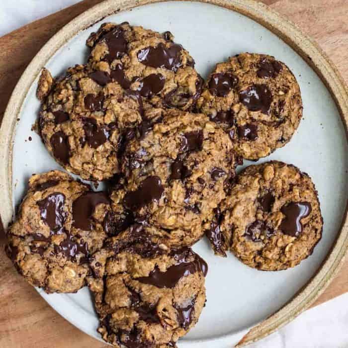 There’s much to love about the harmony of flavors and textures in these cookies, where chocolate chips offer rich, melty decadence that melds with the earthy, caramel-like sweetness of sweet potatoes.