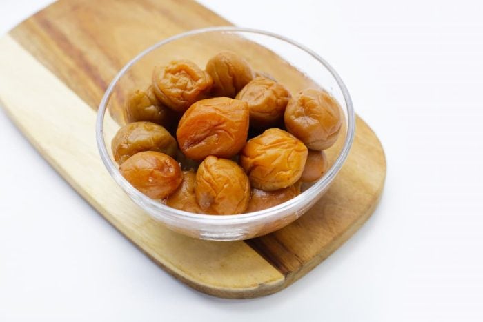 Treasured in Japanese cuisine for centuries, umeboshi — or pickled plums — delivers a lip-puckering sourness and fruity depth that can turn sushi into a flavor-packed delight.