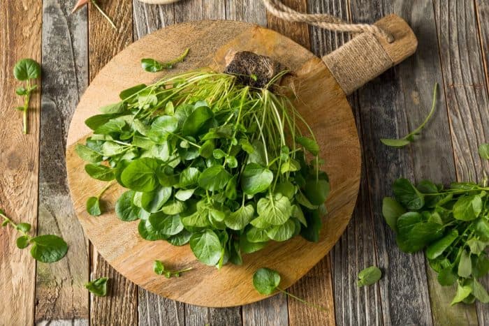 Watercress is an excellent choice for a peppery zest. It's also a powerhouse of nutrients, including vitamin A, which supports eye health.
