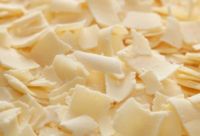 close up image of Parmesan cheese flakes close-up