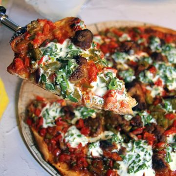Related Recipes Caprese Pizza 37 Smoked Sausage Recipes: Hearty Meals for Any Occasion Healthy Flatbread Pizza Satisfy Your Pizza Cravings with a Hearty Serving of Sausage and Pepper Pizza! Loved this sausage pizza recipe? Share your thoughts in the comments below and follow us on social media! For more delicious baked goodies, explore our website and Pinterest account!