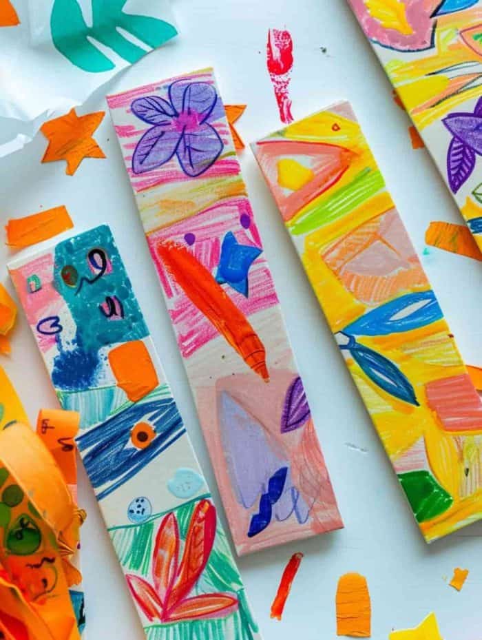 Moms who are book lovers will love personalized bookmarks like this, which mark their page with a touch of handmade warmth.