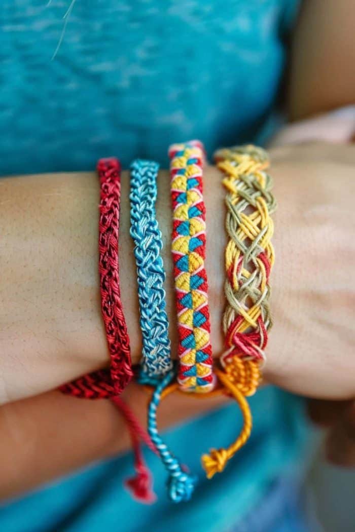 Moms who know all their teens’ secrets and crushes deserve expertly woven friendship bracelets like these, which symbolize their special bond.