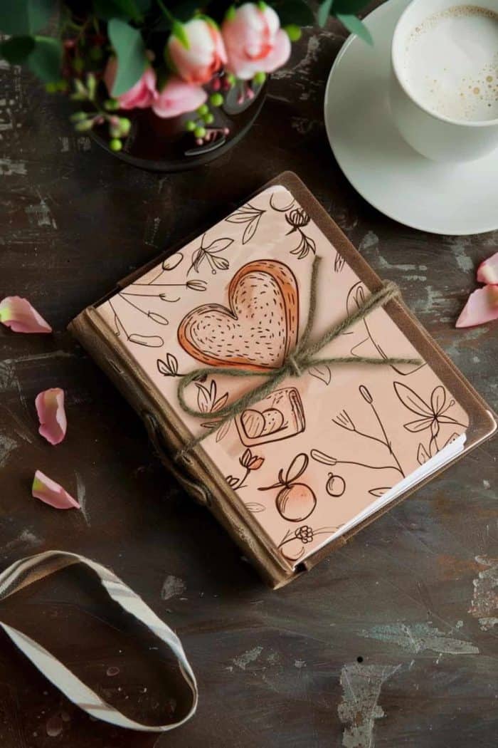 Expect the waterworks when teens hand their moms a DIY recipe book from an old notebook, filled with family recipes passed down from generation to generation.