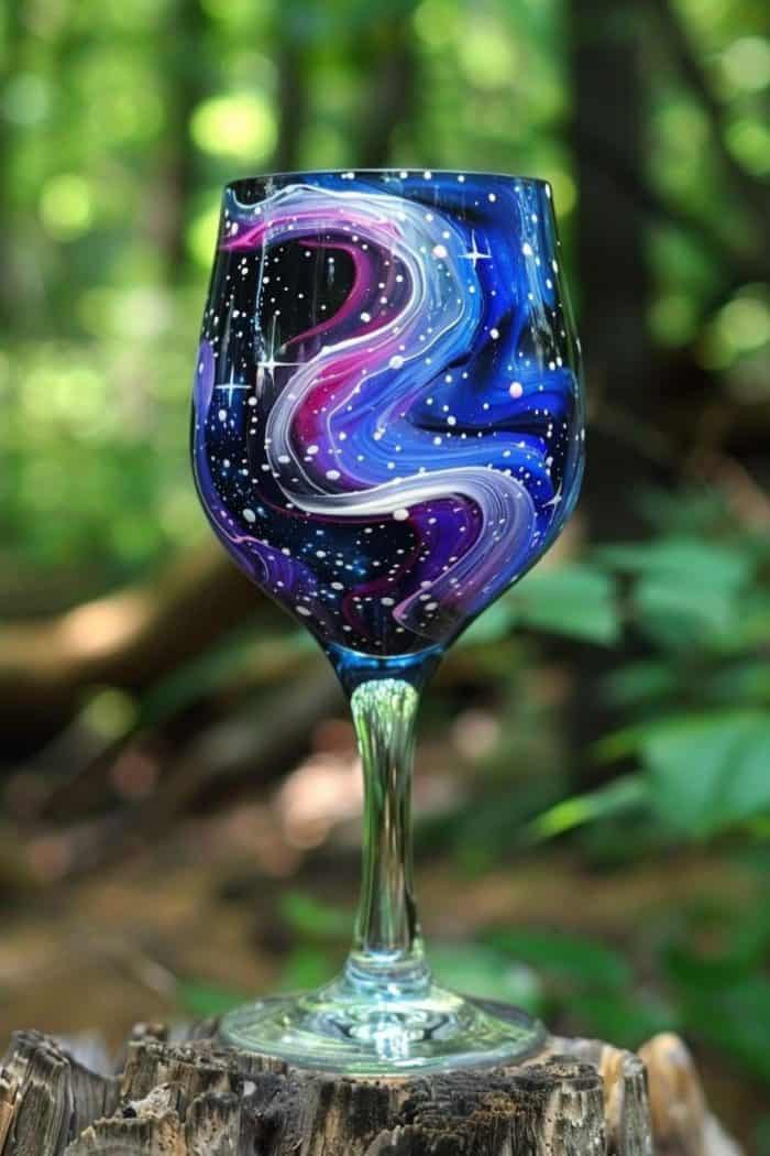 33 DIY Painted Wine Glass Ideas That Will Unleash Your Creativity - The  Melrose Family