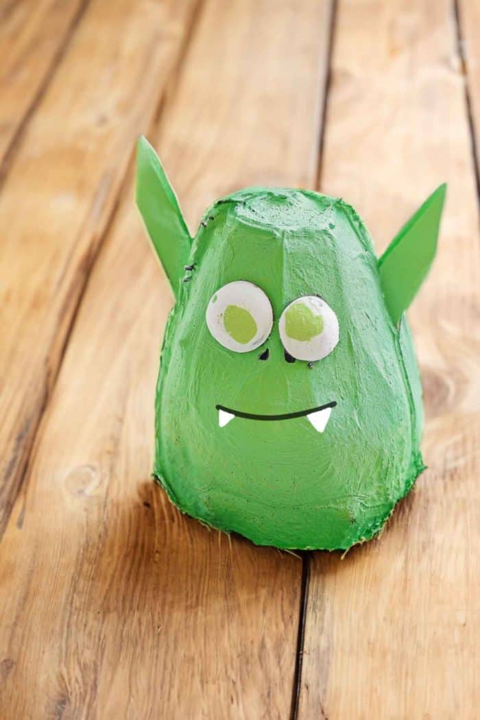 Mold goblins from egg carton sections, painting them green with added details like pointy ears cut from cardstock. Draw on faces with a sly grin to give each character a mischievous personality.