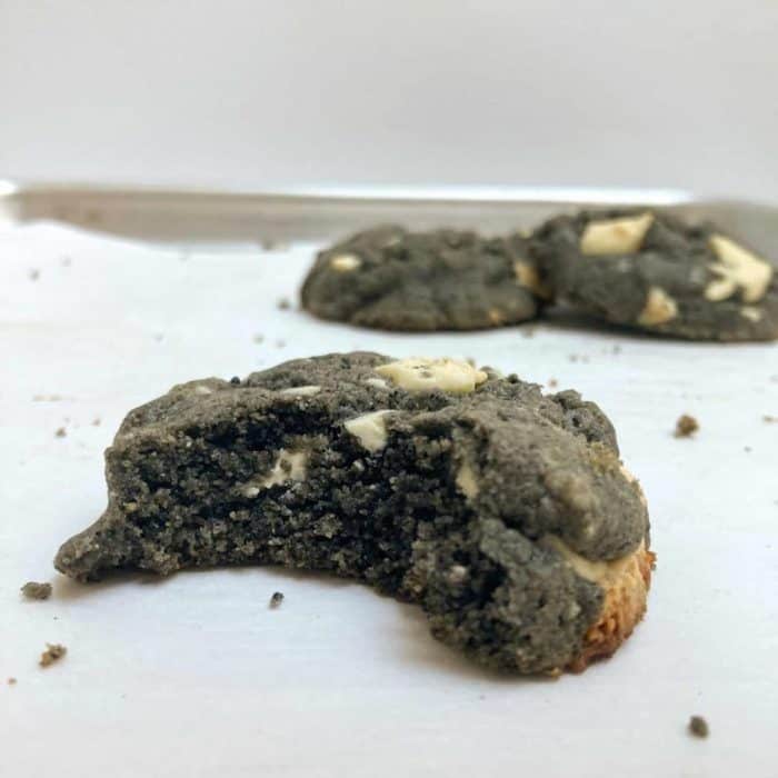 Black sesame cookies offer a toasty, nutty twist on the traditional cookie, with their distinctive black sesame seeds adding both flavor and a striking visual element.