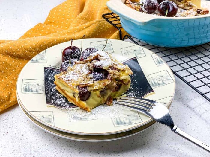 With a hint of almond to complement the cherries' richness, this dish is an elegant yet easy way to end any meal on a high note. 