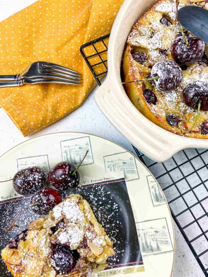 With a hint of almond to complement the cherries' richness, this dish is an elegant yet easy way to end any meal on a high note. 