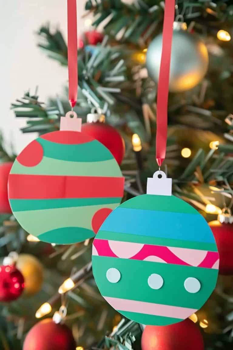 29 Construction Paper Christmas Crafts: Fun, Festive DIY Projects ...
