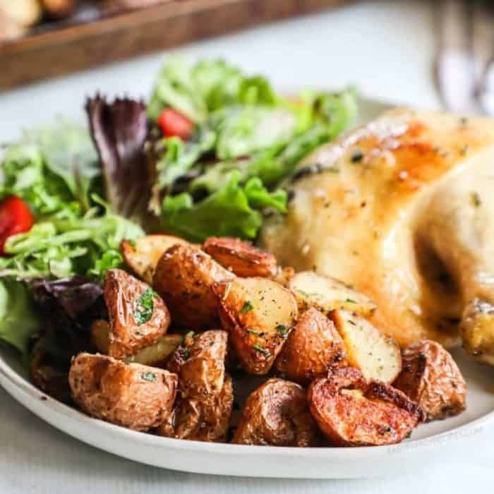 With their crispy exteriors and fluffy insides, they're seasoned simply with herbs like oregano, parsley, and rosemary to offer familiar, comforting flavors.
