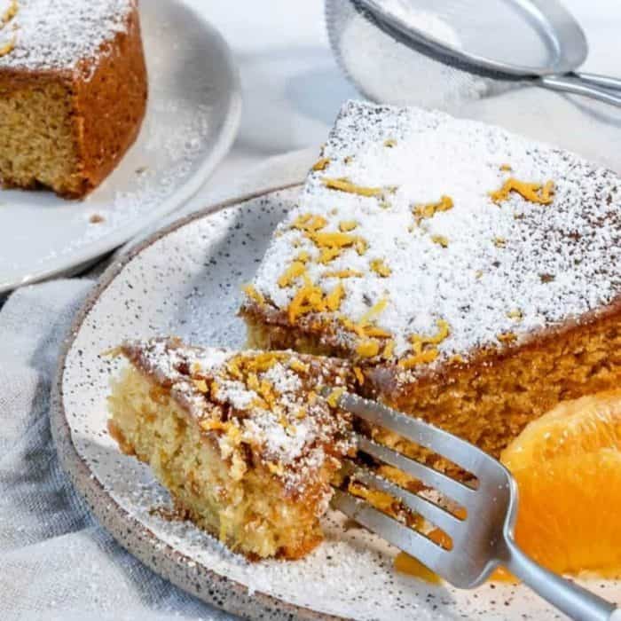 Citrusy sweetness meets the fruity notes of olive oil in this orange olive oil cake, creating a captivating blend of bright flavors. 