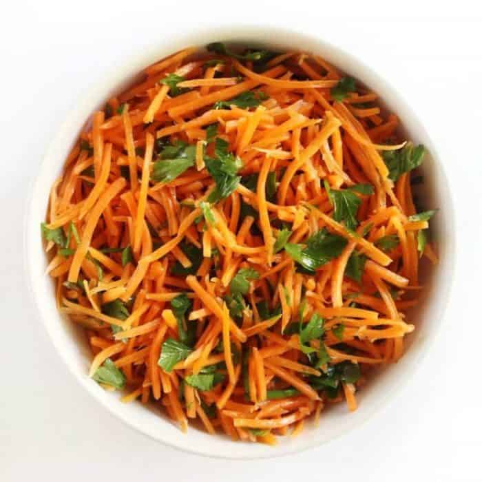 This simple twist highlights the carrots' natural flavor and gives you a crisp, colorful side that's both healthful and effortlessly elegant.
