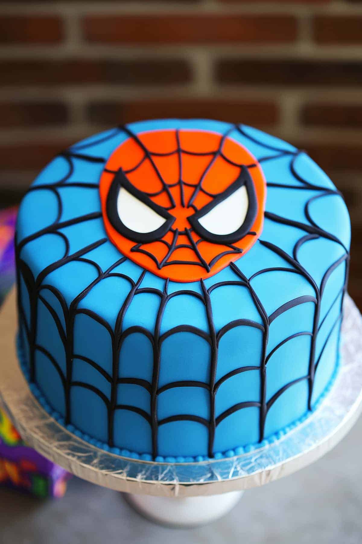 30 Spider Man Cake Ideas With Awesome Designs The Melrose Family