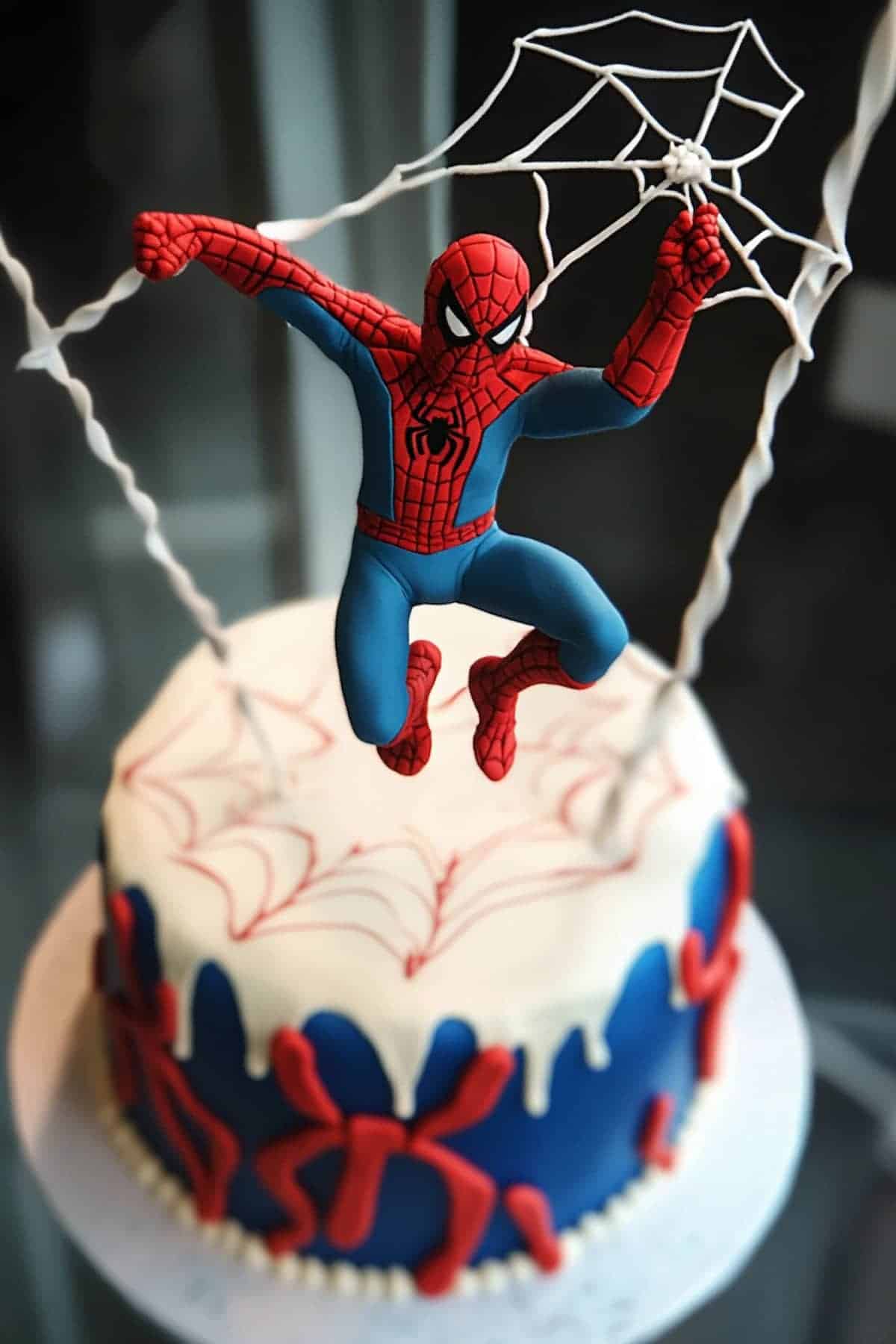 30 Spider Man Cake Ideas With Awesome Designs The Melrose Family