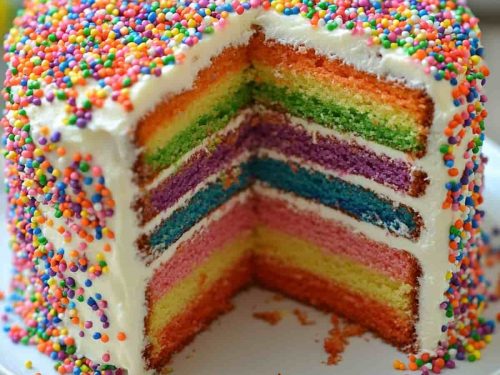 25 Colorful Rainbow Cake Ideas To Brighten Any Occasion - The Melrose ...