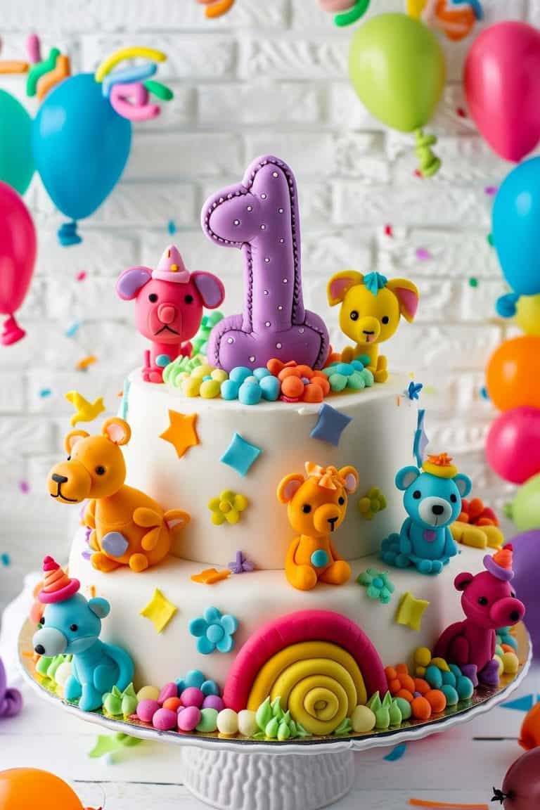 25 1st Birthday Cake Ideas for Your Little One's Big Day - The Melrose ...