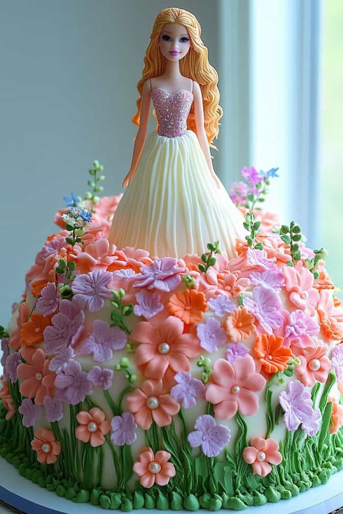 barbie dress birthday cake Doll Dress Cake – Storybook Bakery