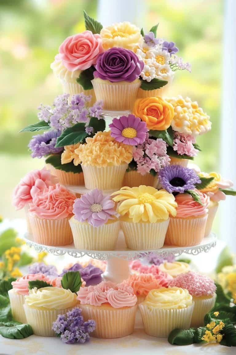 36 Charming Flower Cake Ideas You'll Adore - The Melrose Family