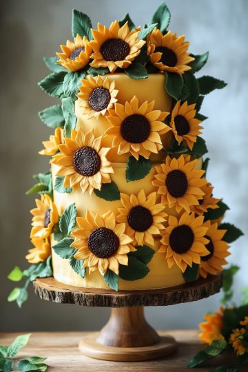 36 Charming Flower Cake Ideas You'll Adore - The Melrose Family