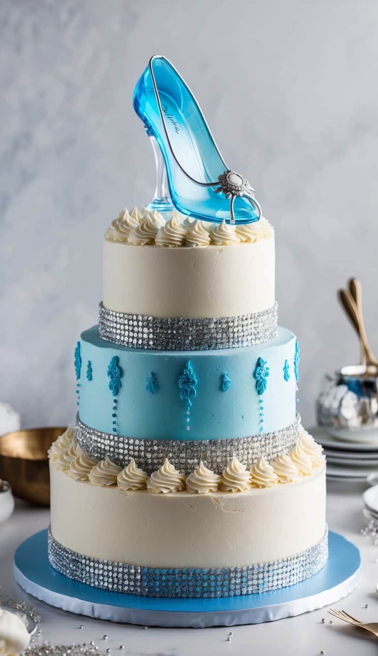 MINFEIDMS Cinderella Fondant Form Schloss Silikon Schokolade Süßigkeiten Form für Zucker Kuchen Dekoration Cupcake Topper Gummi Teig Polymer Ton