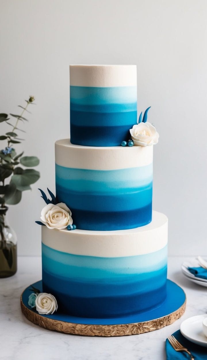 24 Ombré Cake Decorating Ideas: Beautiful Gradient Designs - The ...