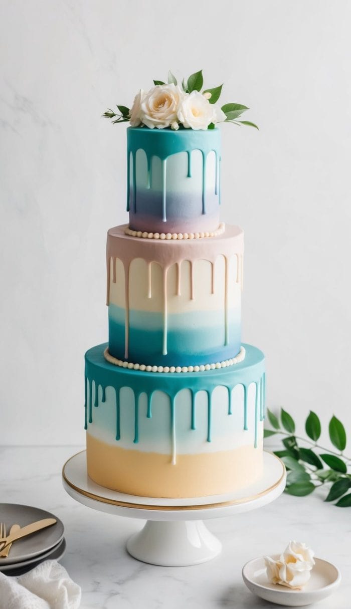 24 Ombré Cake Decorating Ideas: Beautiful Gradient Designs - The ...