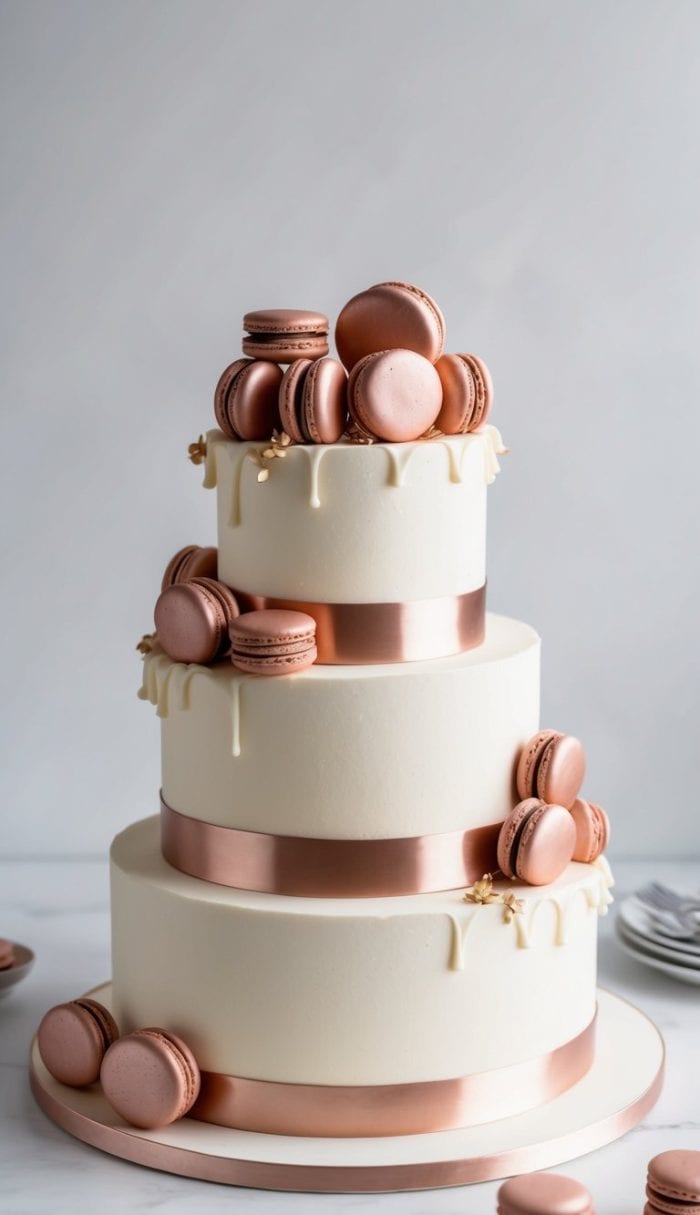 32 Rose Gold Birthday Cake Decorating Ideas for Stunning Parties - The ...