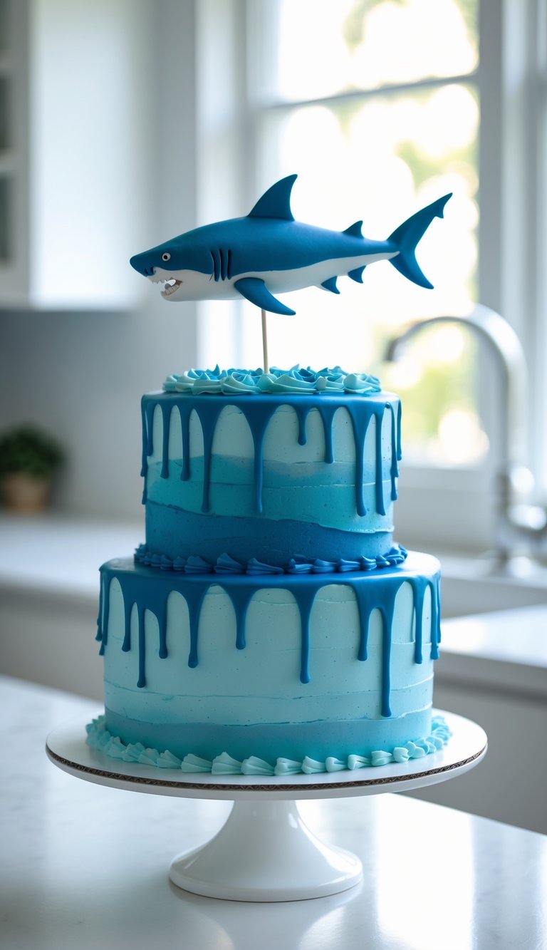 29 Shark Cake Decorating Ideas For Thrilling Ocean Designs The 
