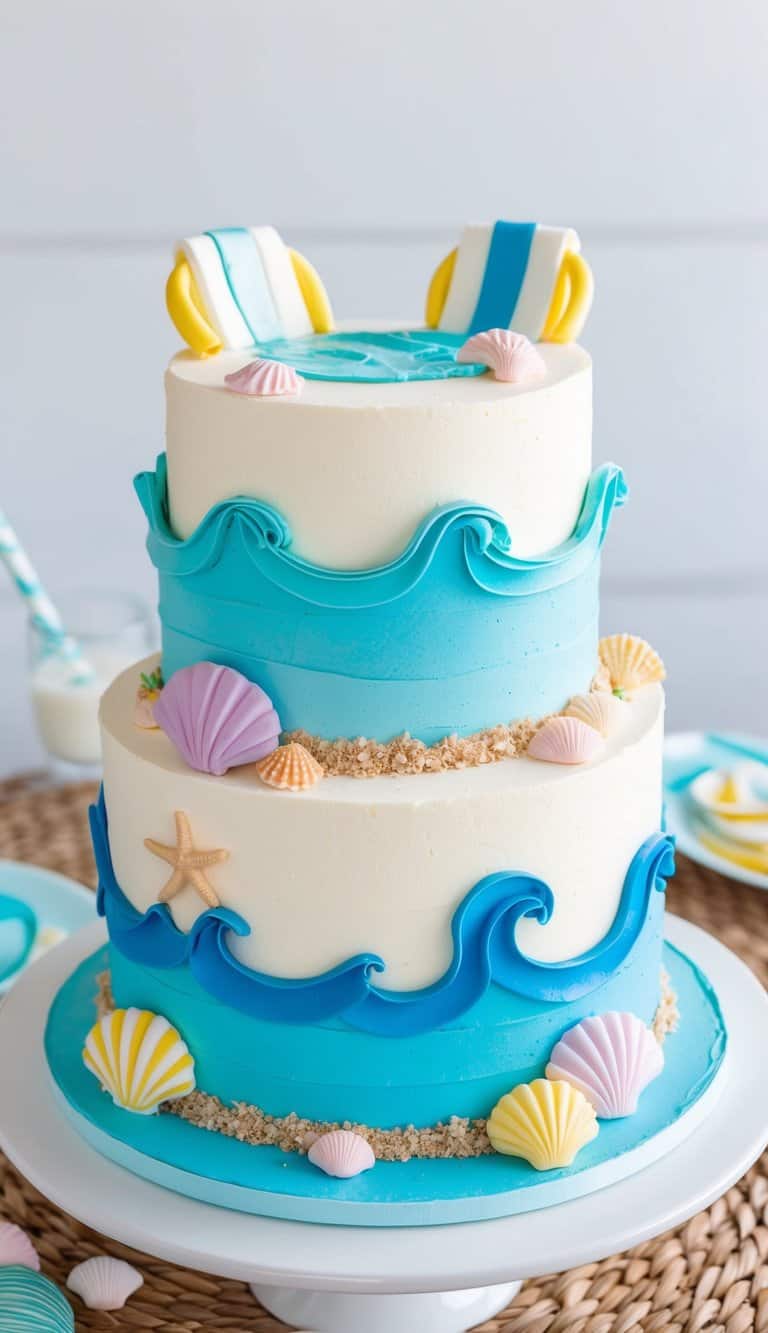 11 Pool Party Cake Decorating Ideas To Splash Into Summer The Melrose