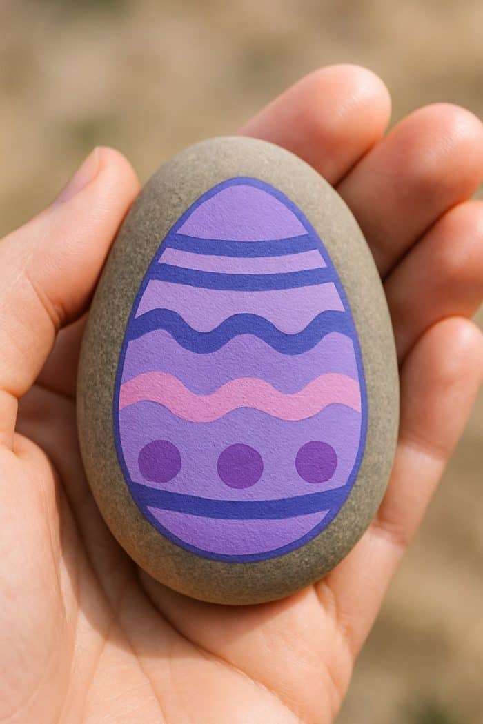 25 Easter Egg Painted Rocks Ideas That Are Bright, Colorful, and Spring ...